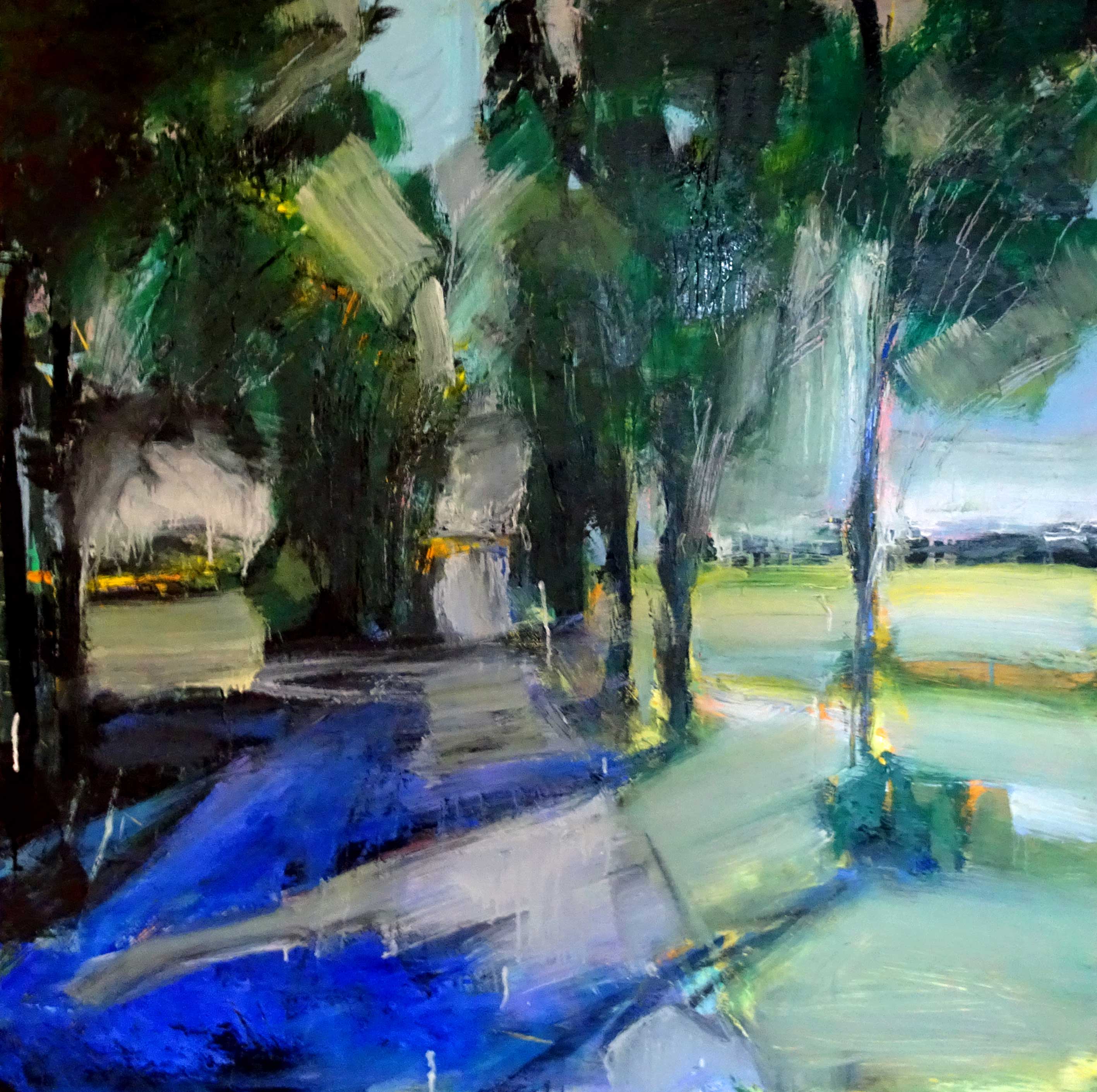 Summer Road, French Trees